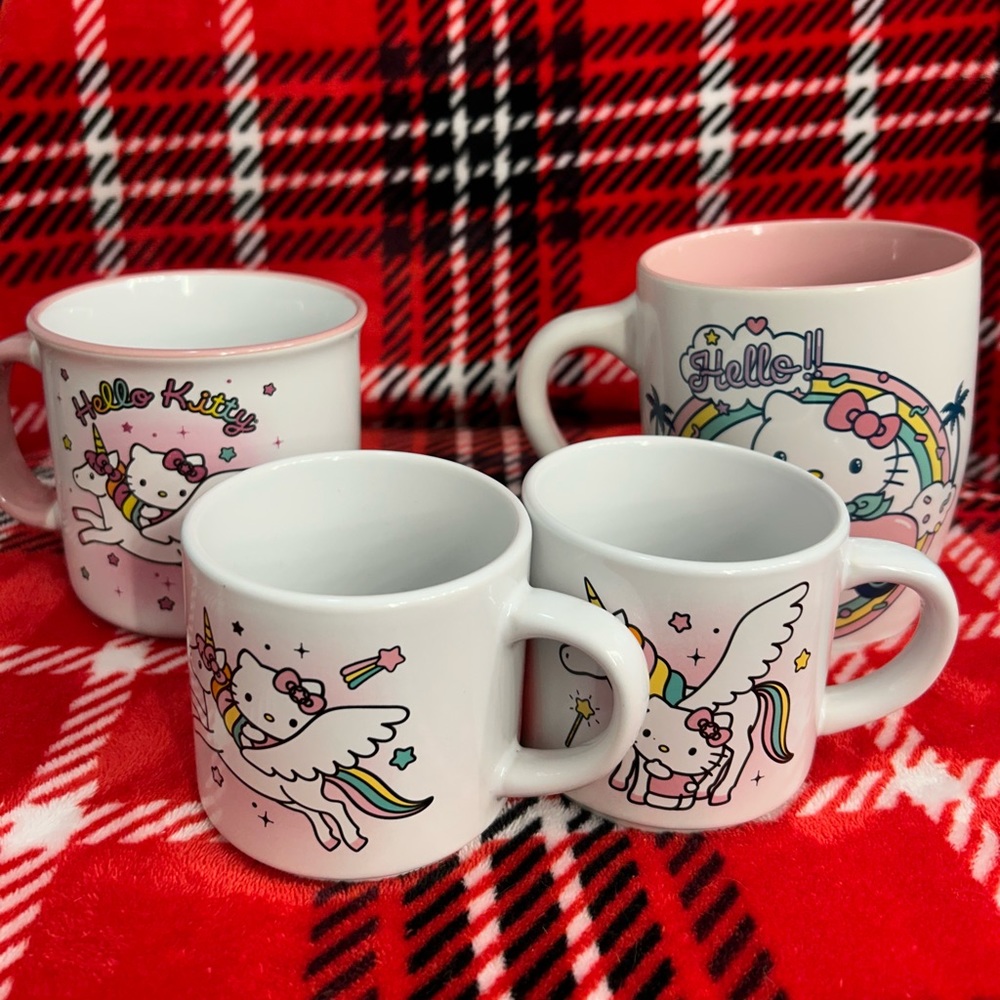 Hello Kitty Unicorn Mug Set